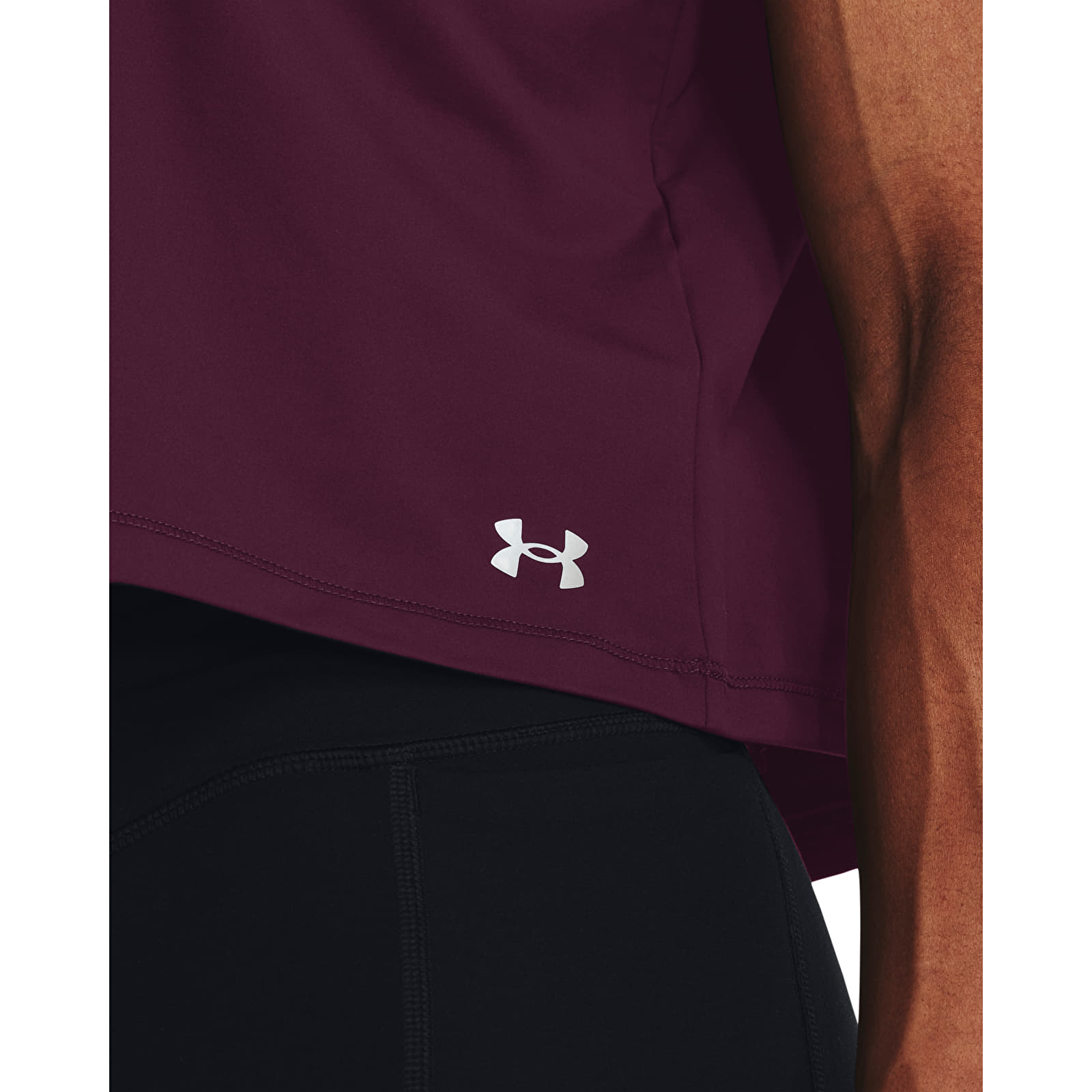T-shirts Under Armour Meridian Ss Purple Stone