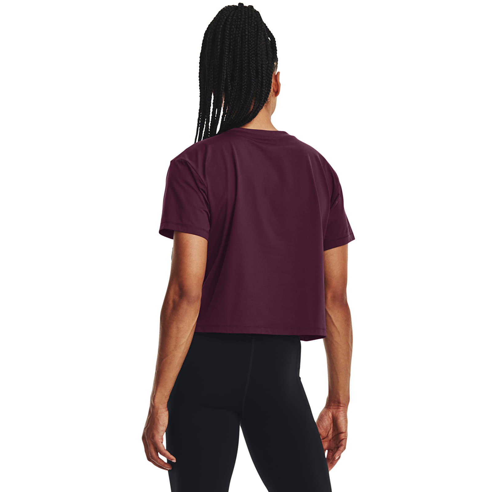 T-shirts Under Armour Meridian Ss Purple Stone