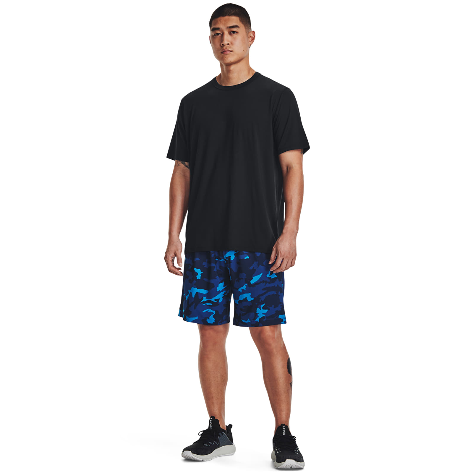 Shorts Under Armour Tech Vent Printed Short Blue Mirage