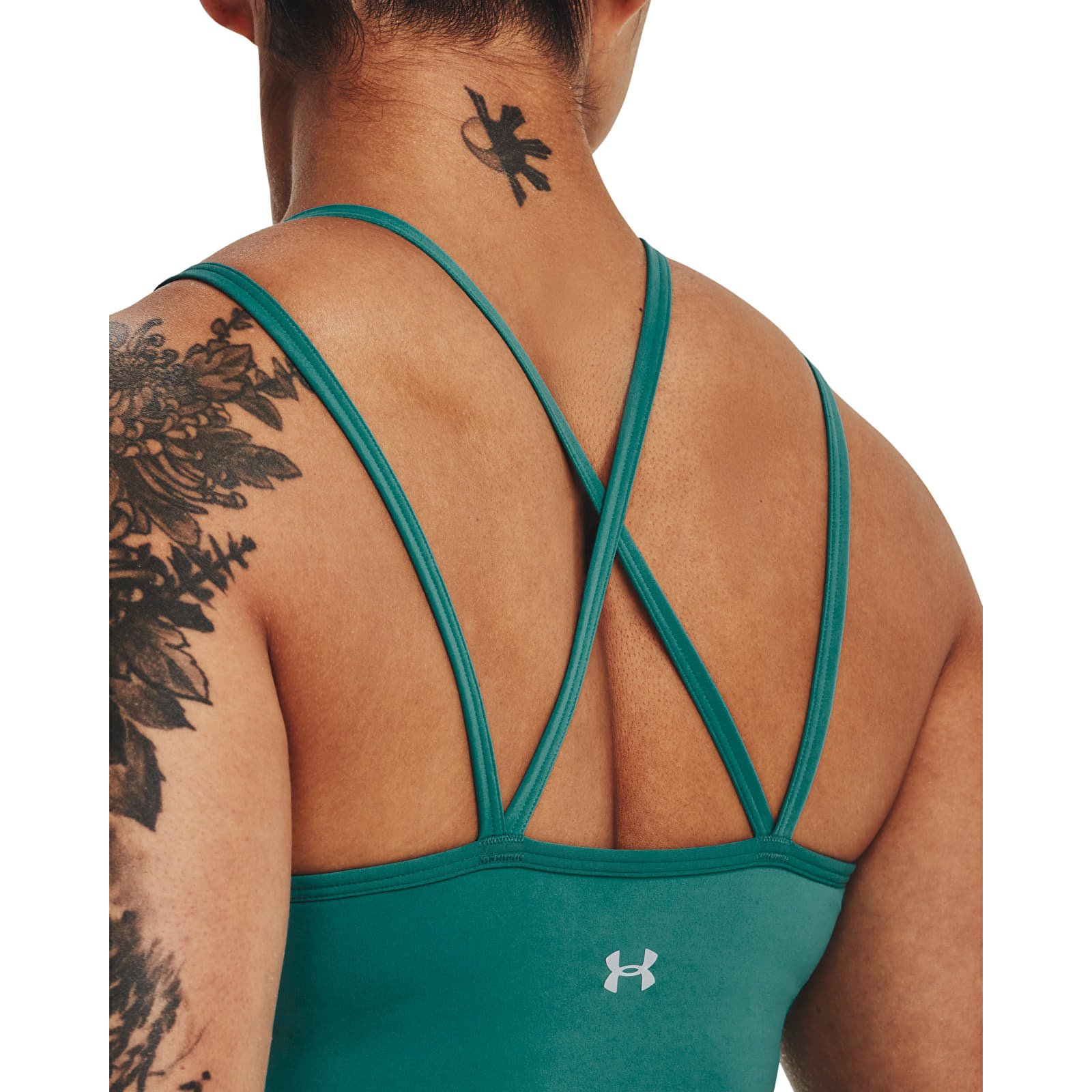 Tank topper Under Armour Meridian Fitted Tank Coastal Teal