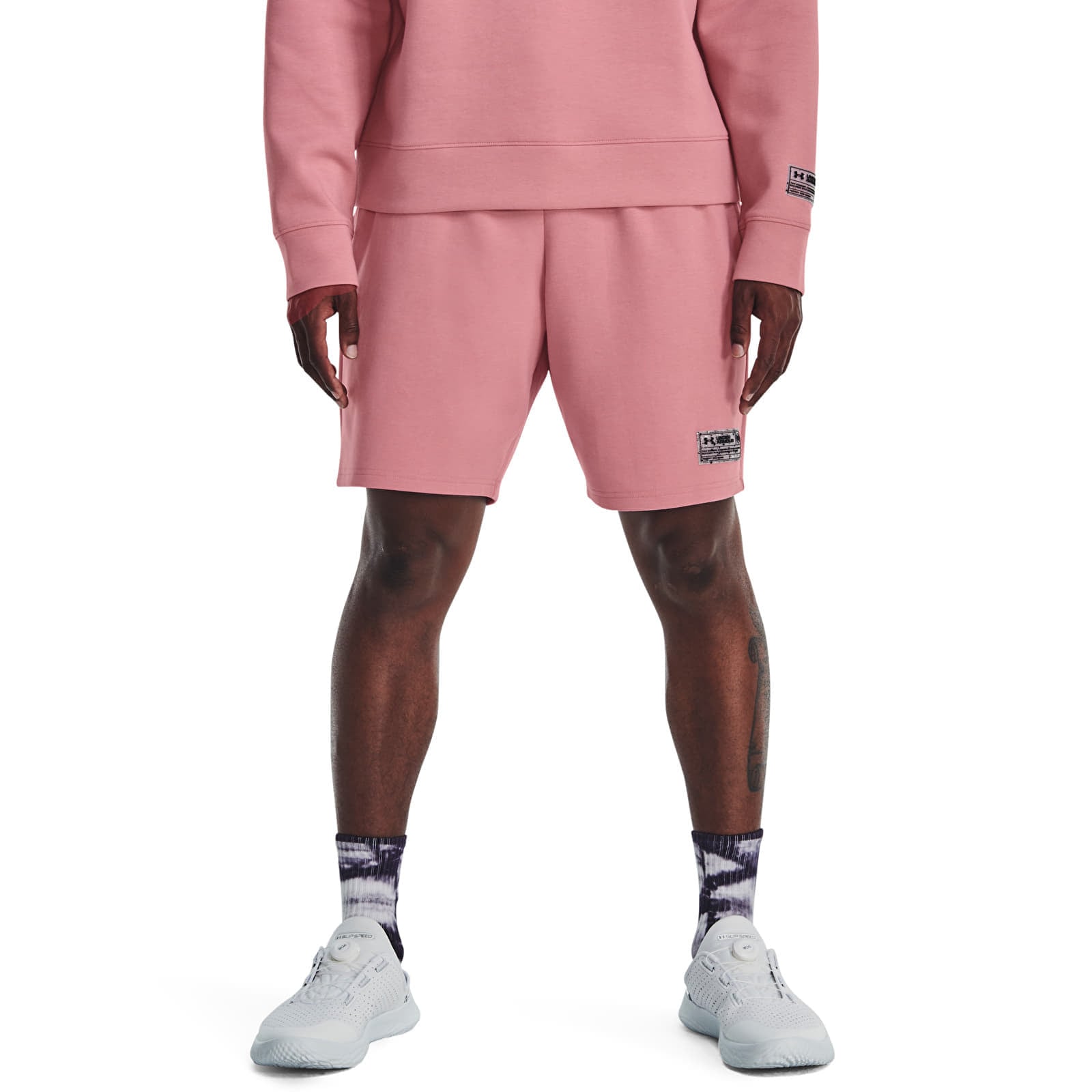 Shorts Under Armour Summit Knit Shorts Pink Elixir M