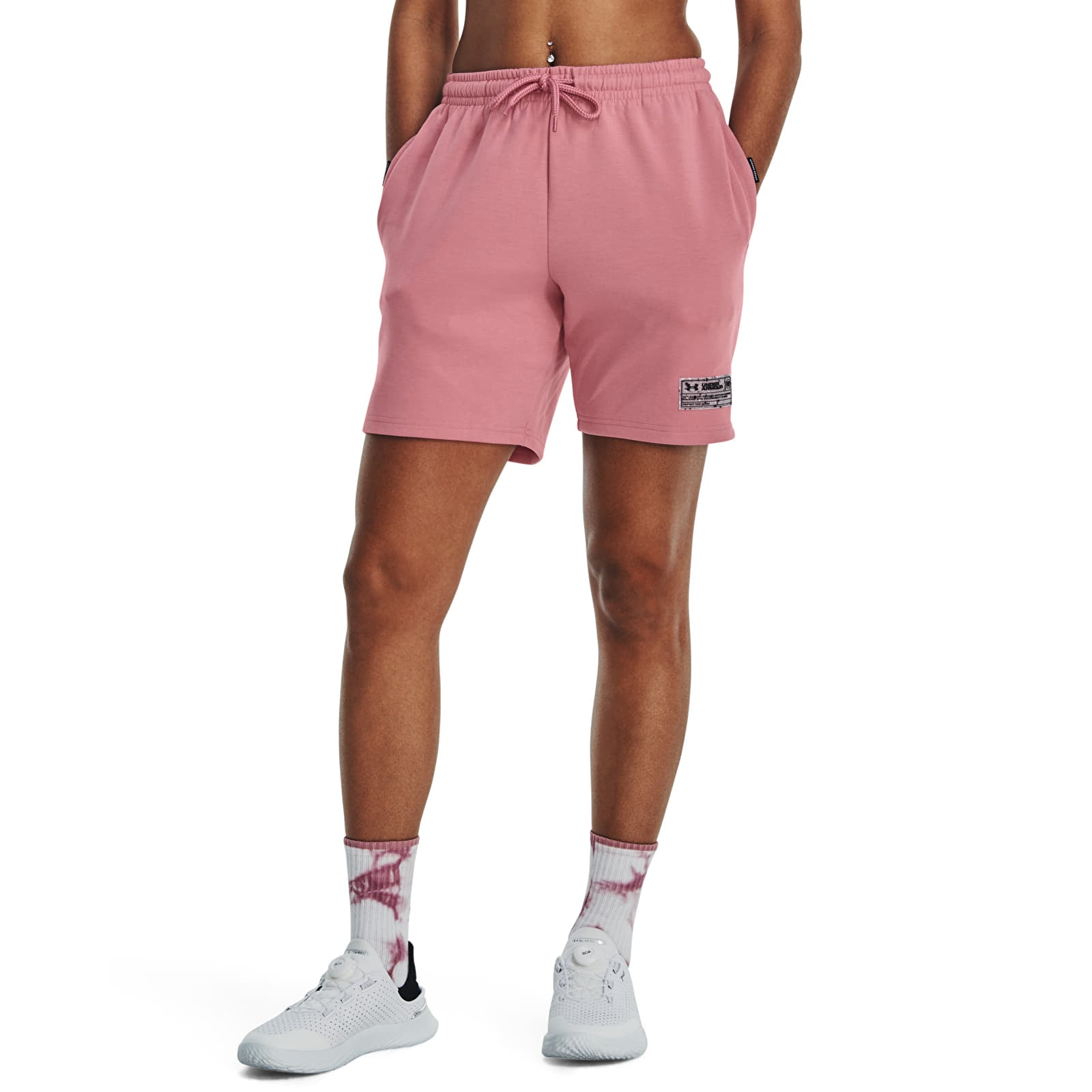 Kraťasy Under Armour Summit Knit Shorts Pink Elixir