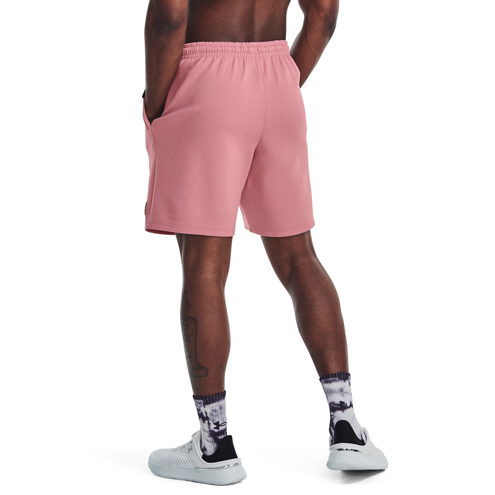 Kraťasy Under Armour Summit Knit Shorts Pink Elixir