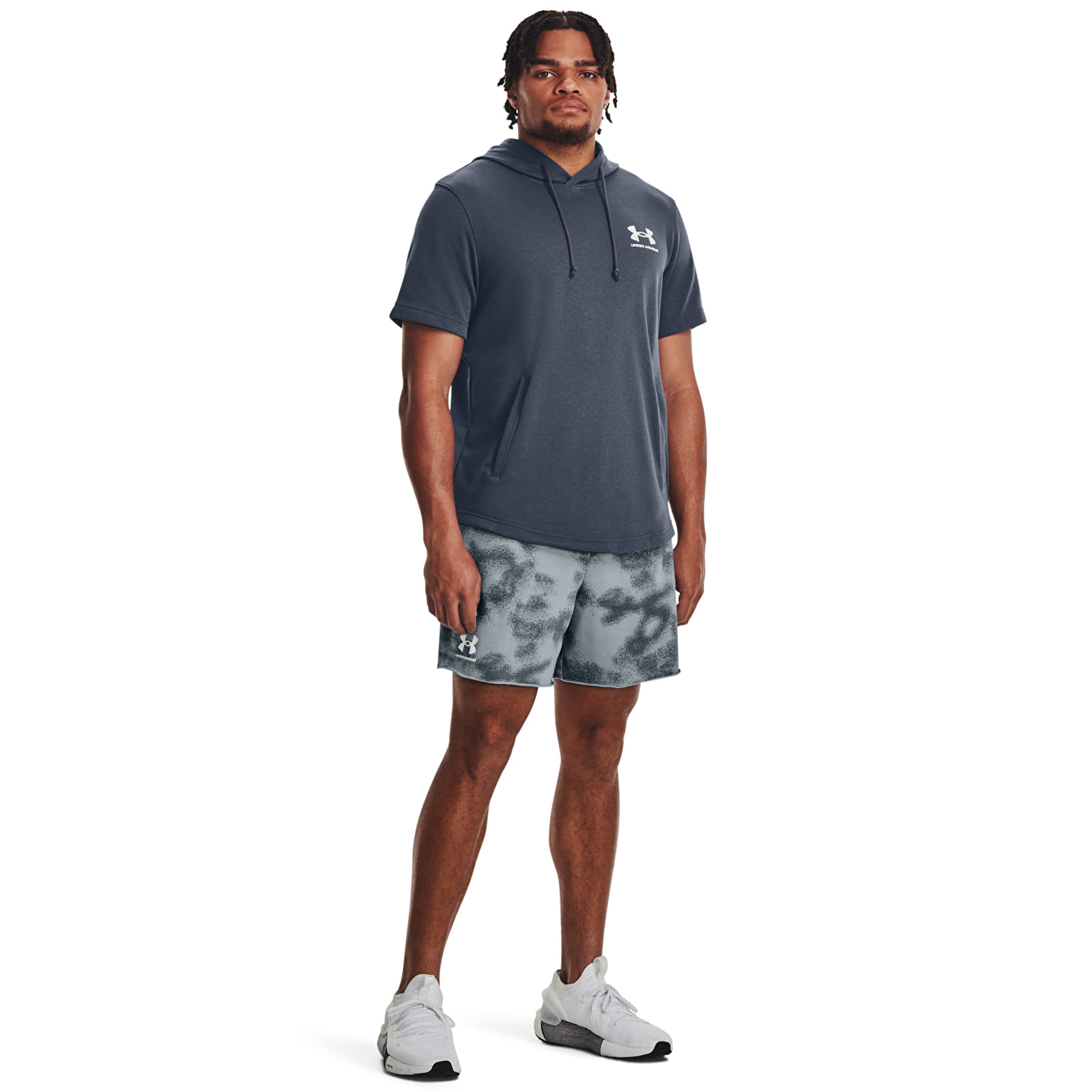 Hoodies and sweatshirts  Under Armour Rival Terry Nov Ss Hd Downpour Gray