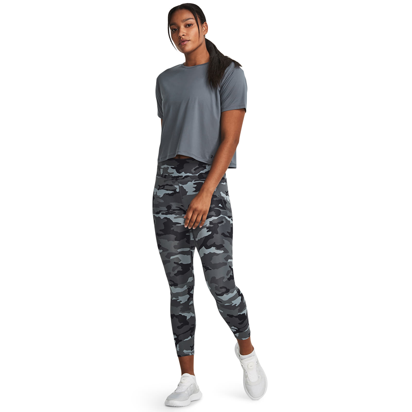 Leggins Under Armour Meridian Print Ankle Leg Harbor Blue