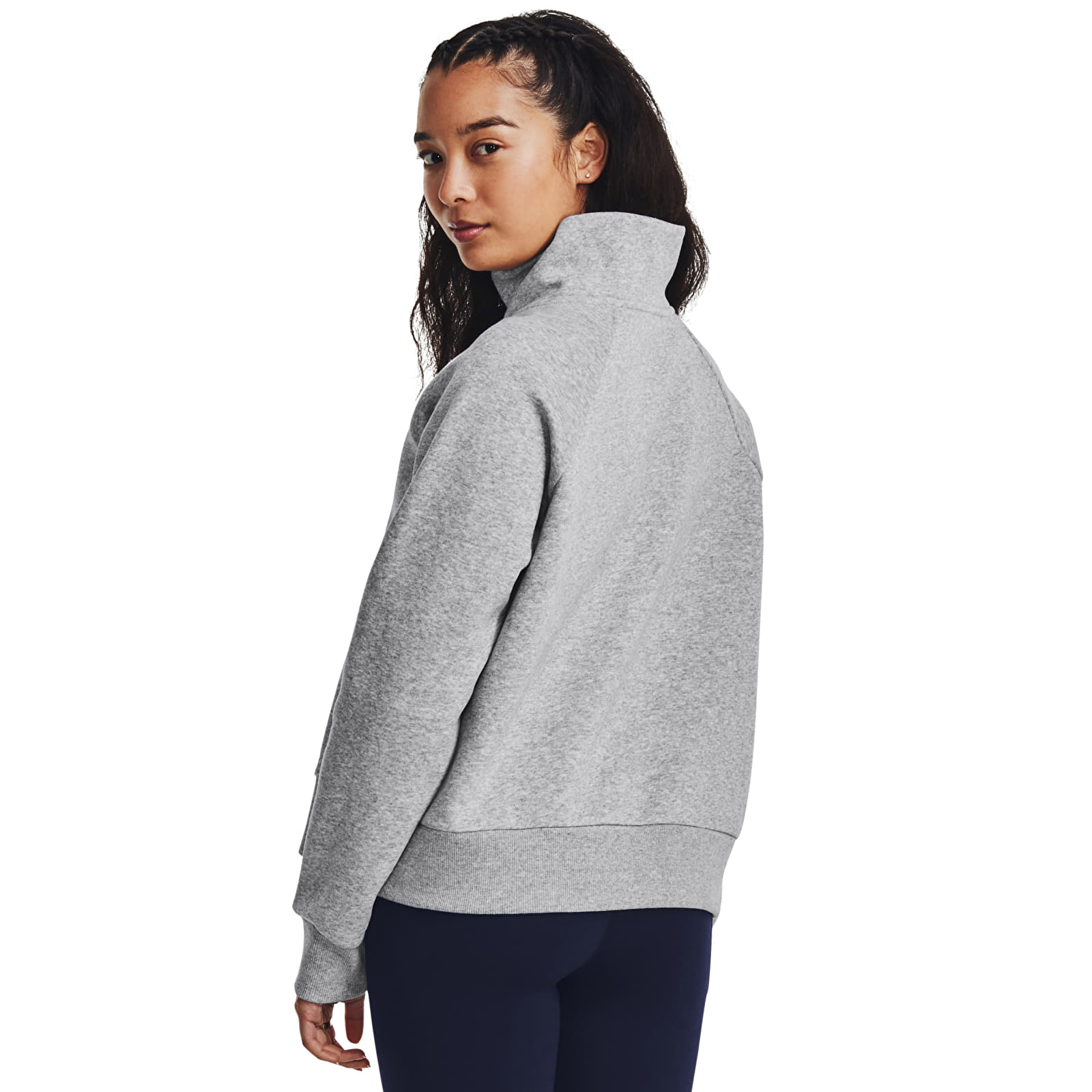 Sudaderas Under Armour Rival Fleece Hz Mod Gray Light Heather