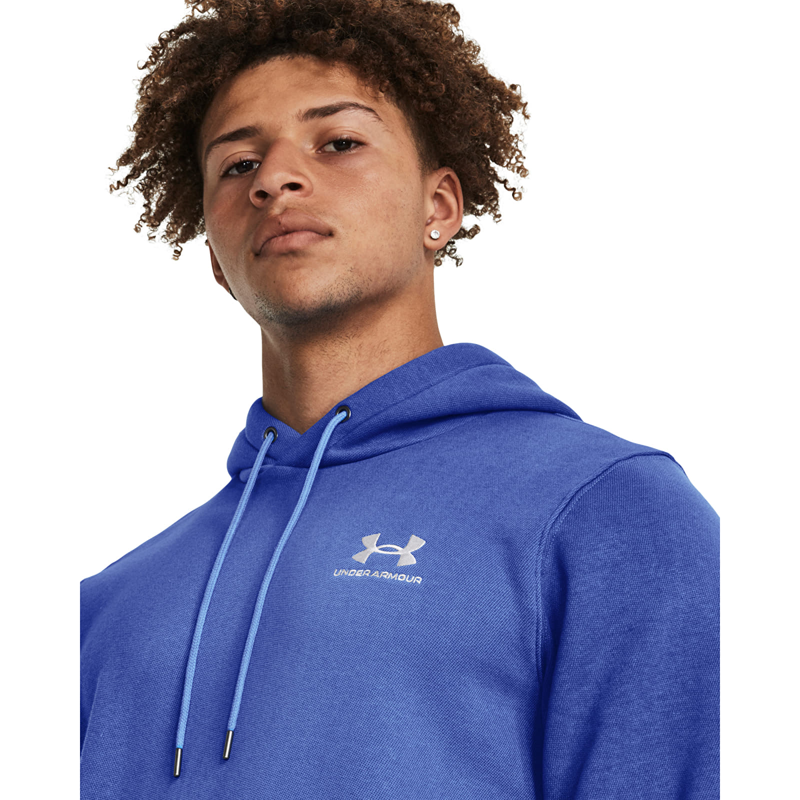 Hættetrøjer og sweatshirts Under Armour Essential Flc Novelty Hd Royal