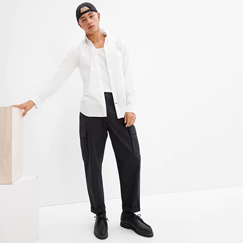 Krekls GAP Slim Stretch Poplin Shirt White 2