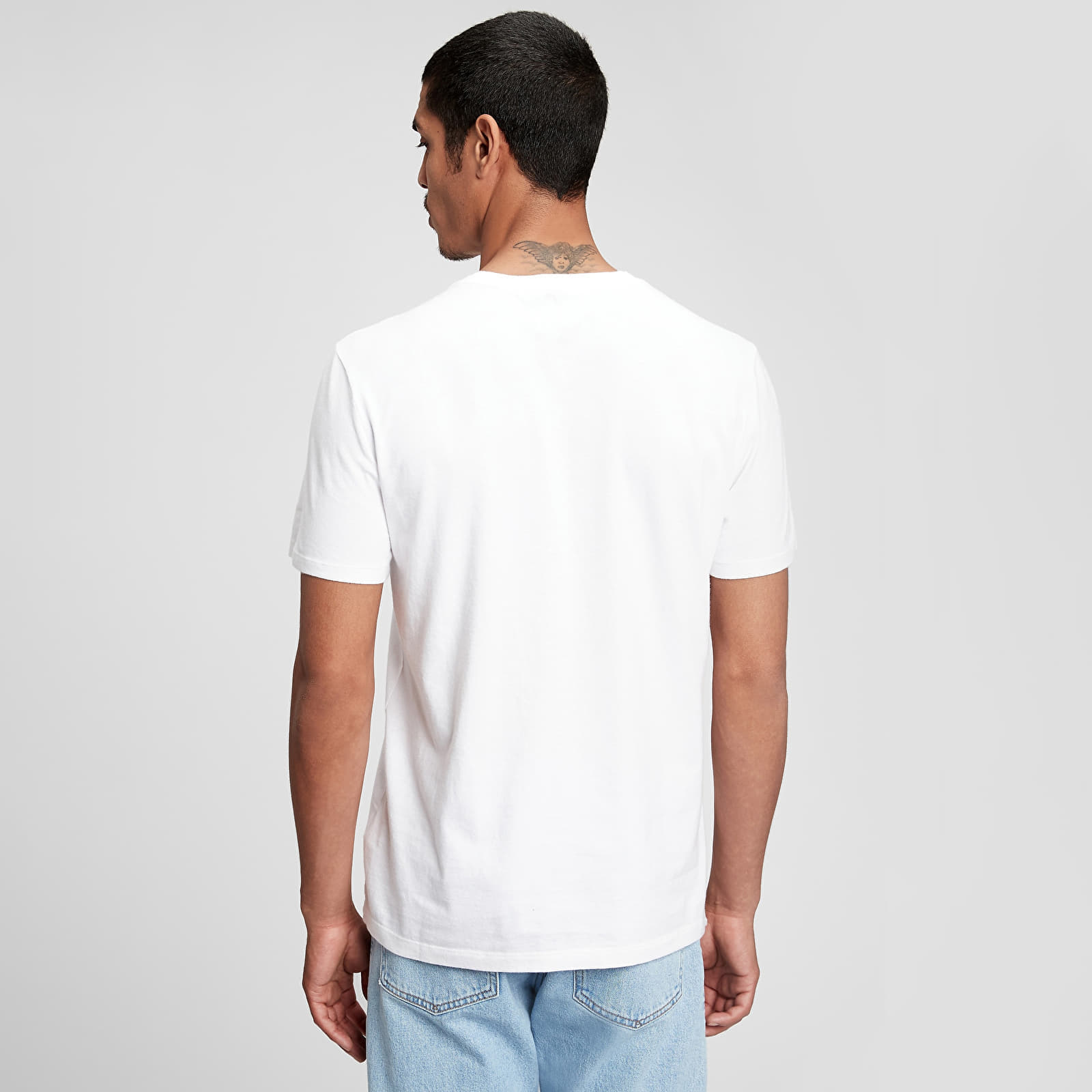 Tricou GAP Basic Tee Optic White 3 - 1 | YEO