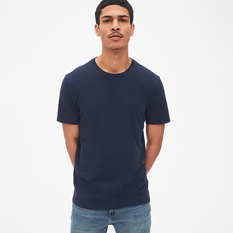 Póló GAP Basic Tee Tapestry Navy