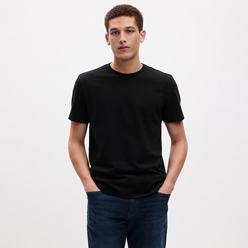 Póló GAP Basic Tee True Black V2 2
