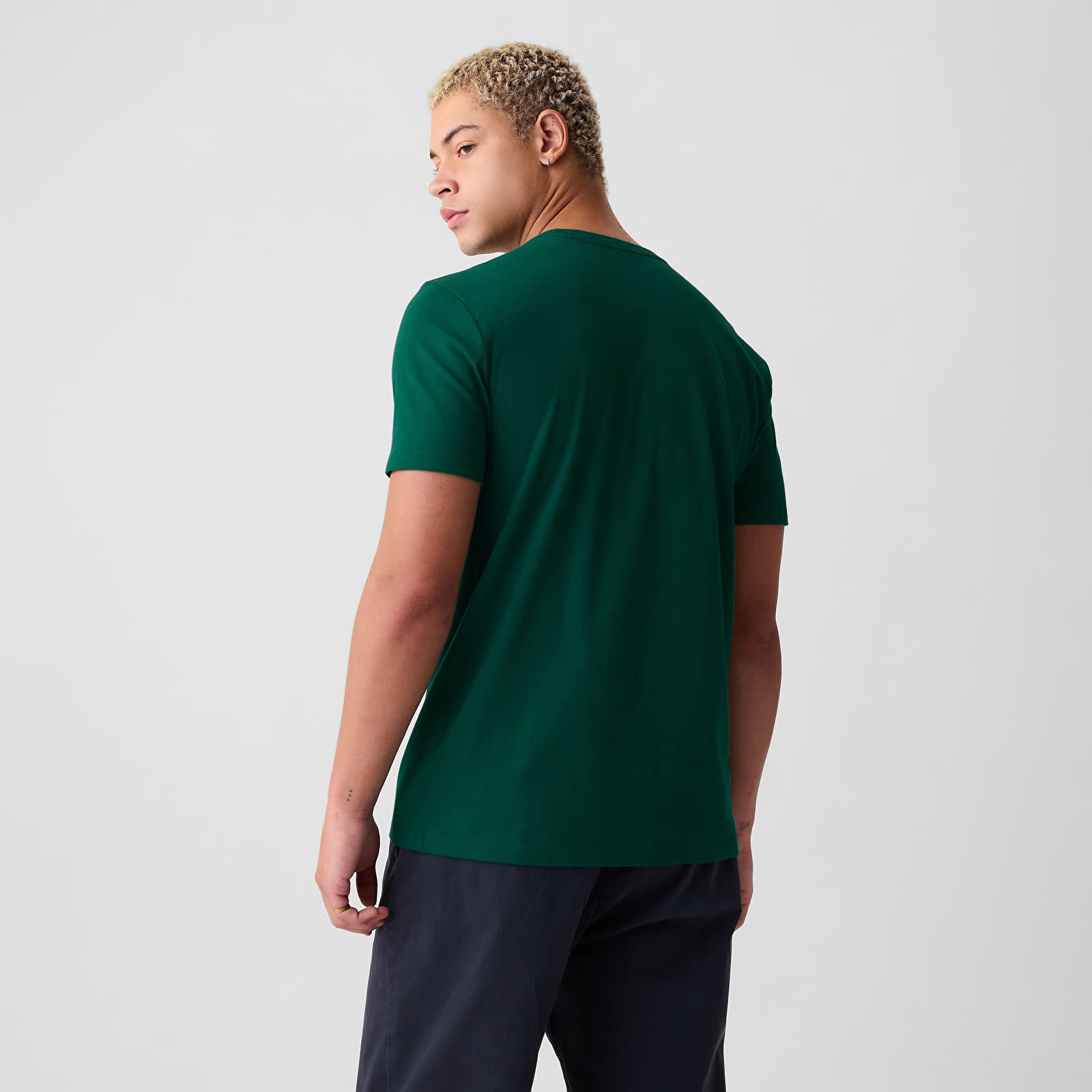 T-Shirts GAP Logo Tee Aventurine Green 195421
