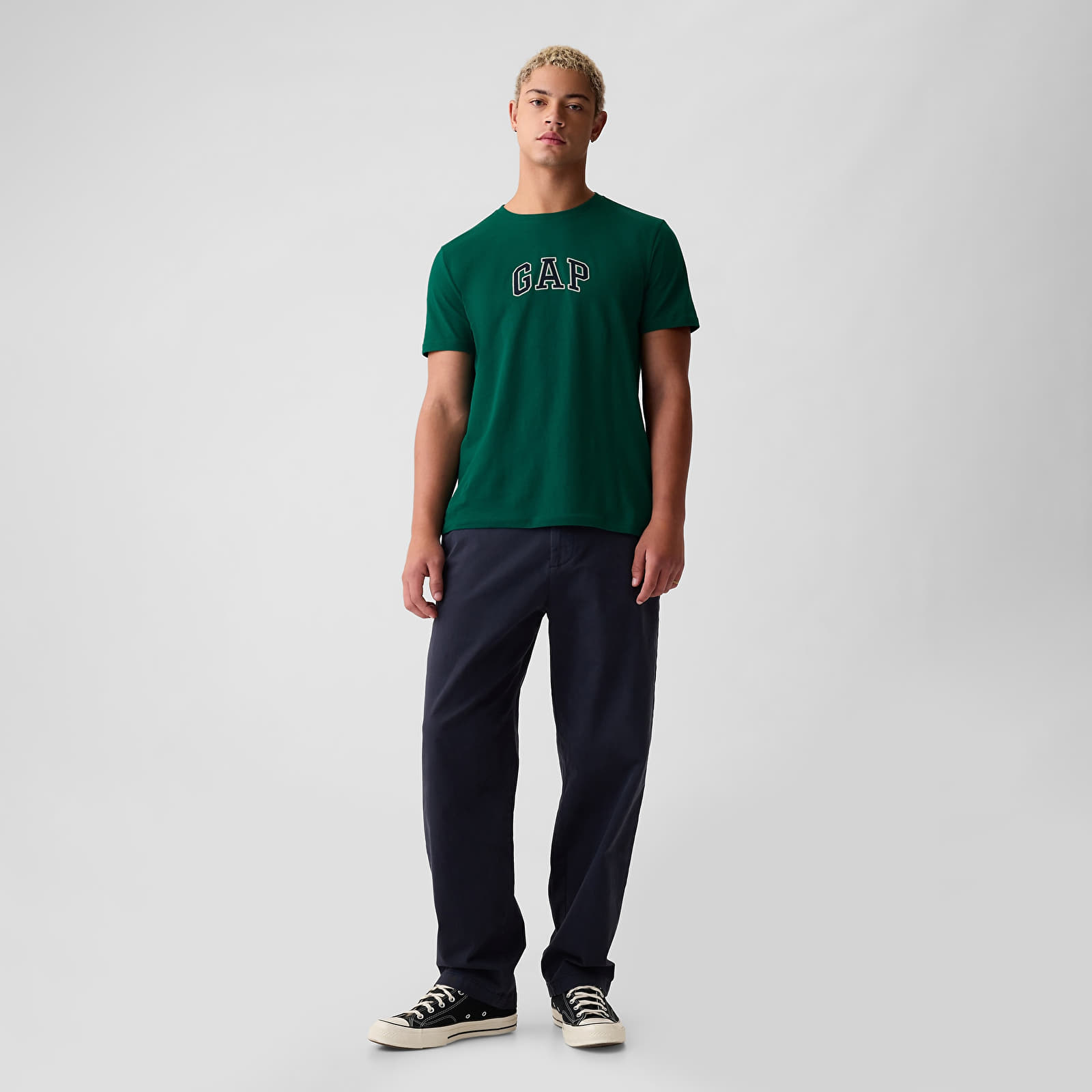T-Shirts GAP Logo Tee Aventurine Green 195421