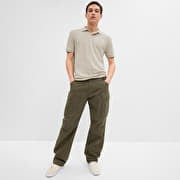 GAP Logo Pique Polo Moonstone