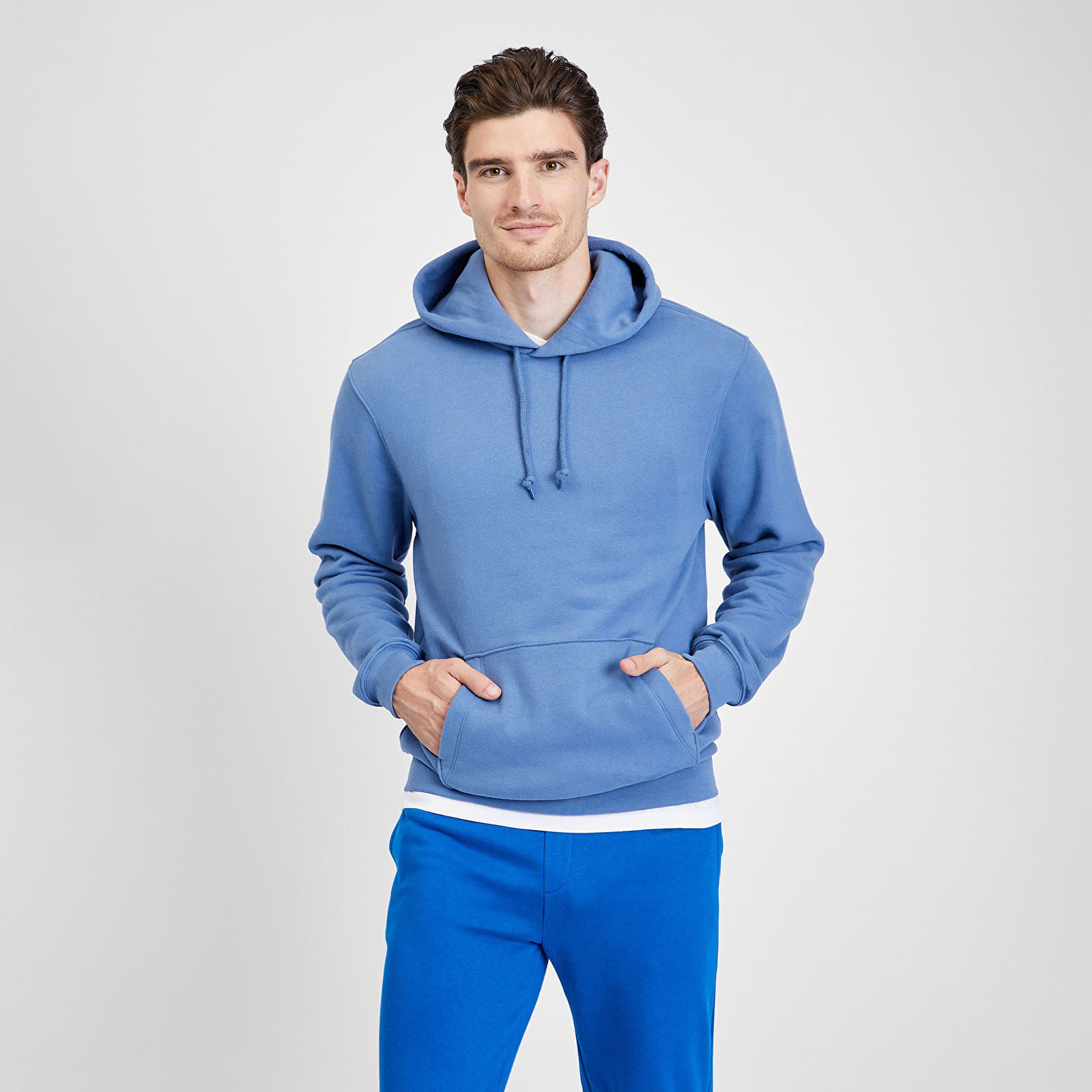 Sweatshirts GAP Non Logo Hoodie Bainbridge Blue
