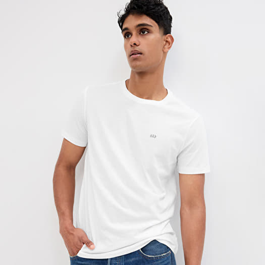 T-shirt GAP Micro Logo Crew Neck Tee White V2 Global