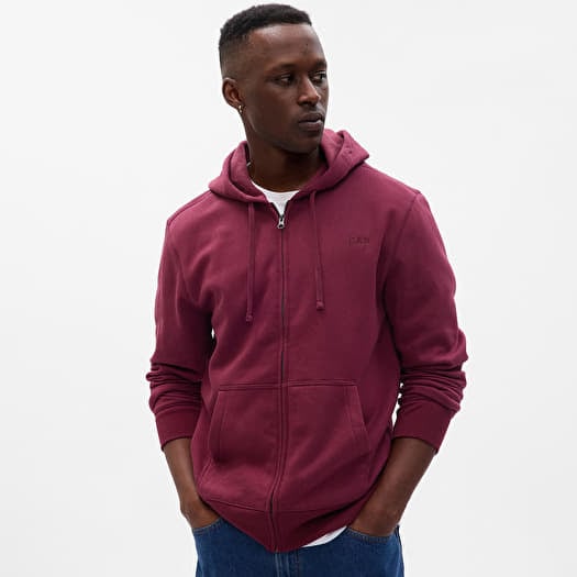 Maroon gap hoodie clearance