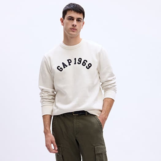 Hanorac GAP Crewneck Logo Sweatshirt Carls Stone