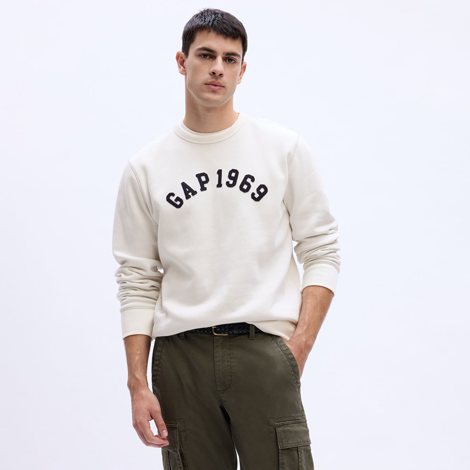 Hettegensere og sweatshirts GAP Crewneck Logo Sweatshirt Carls Stone