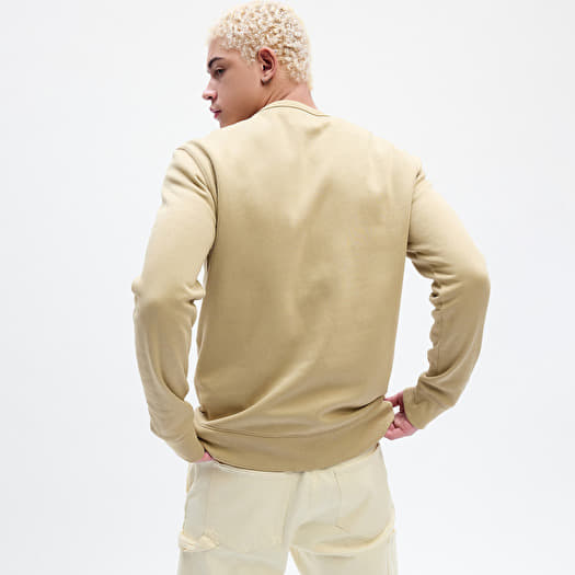 Hoodies and sweatshirts GAP Crewneck Logo Sweatshirt Khaki Queens