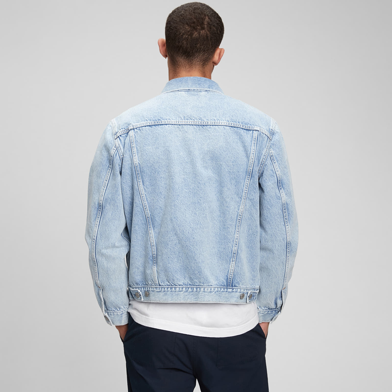 Jakker GAP Denim Jacket Light Wash