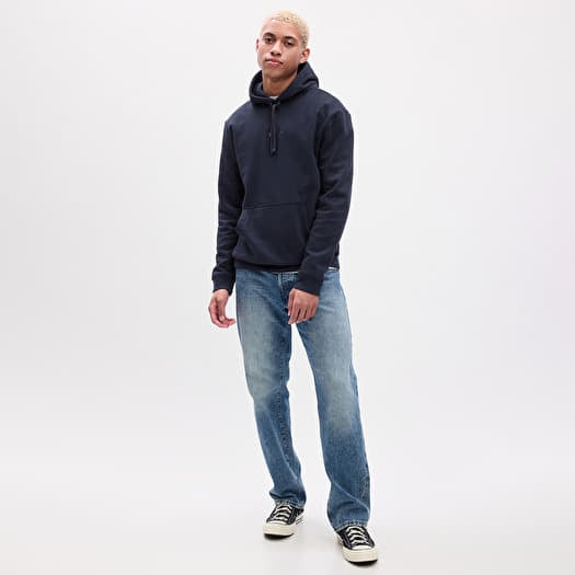 Sweatshirt GAP Mini Logo Hoodie Tapestry Navy