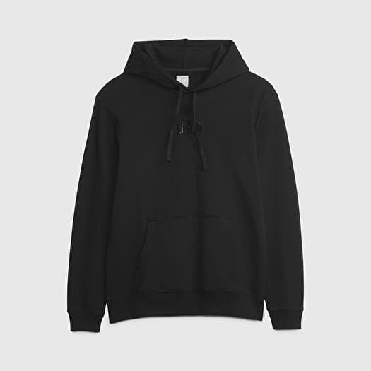 Sweatshirt GAP Mini Logo Hoodie True Black