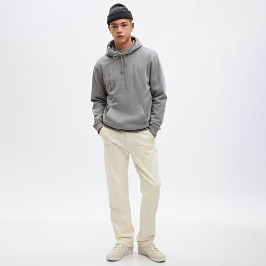 Sweatshirt GAP Shine Logo Hoodie Pilot Grey