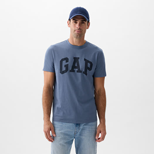 T-shirt GAP Basic Logo Tee Bainbridge Blue
