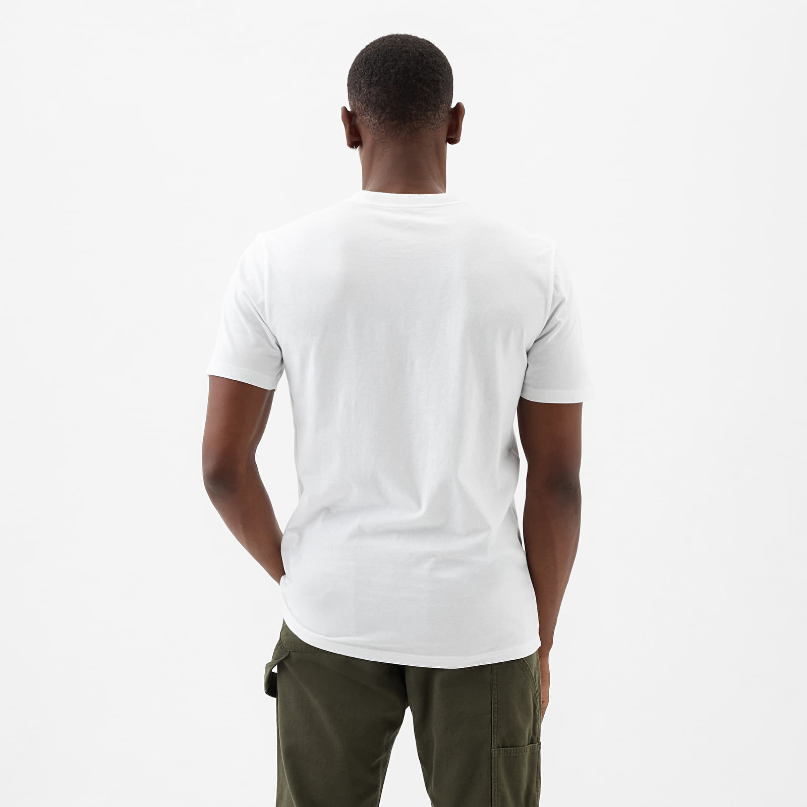 Camisetas GAP Basic Logo Tee White V2 Global