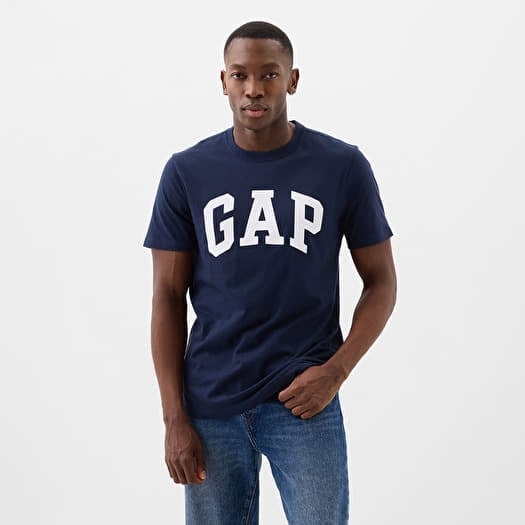 Tričko GAP Basic Logo Tee Tapestry Navy