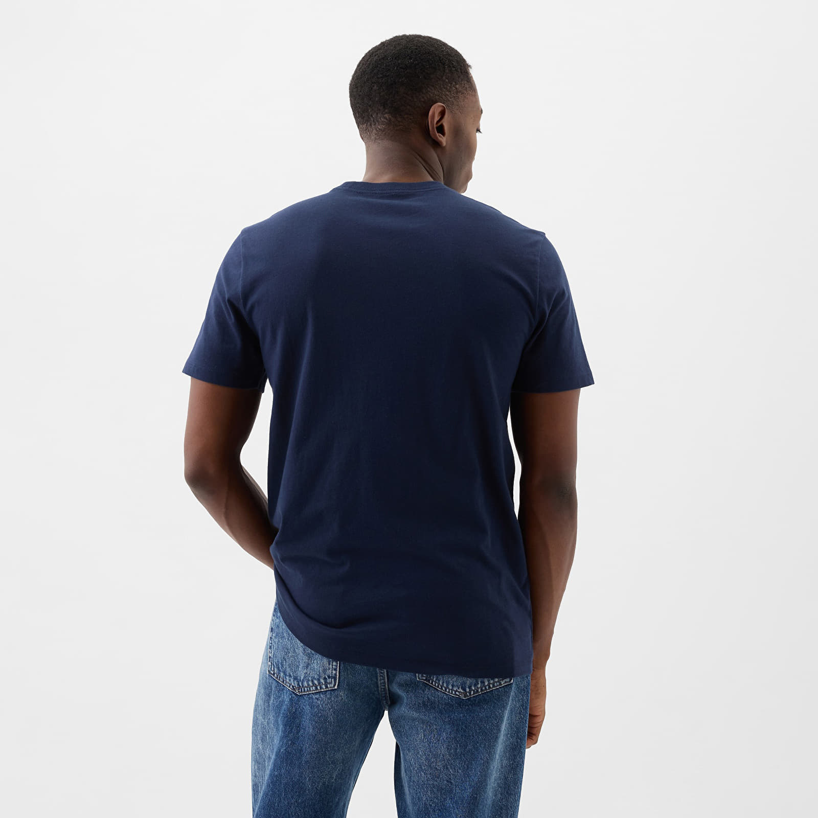 Camisetas GAP Basic Logo Tee Tapestry Navy