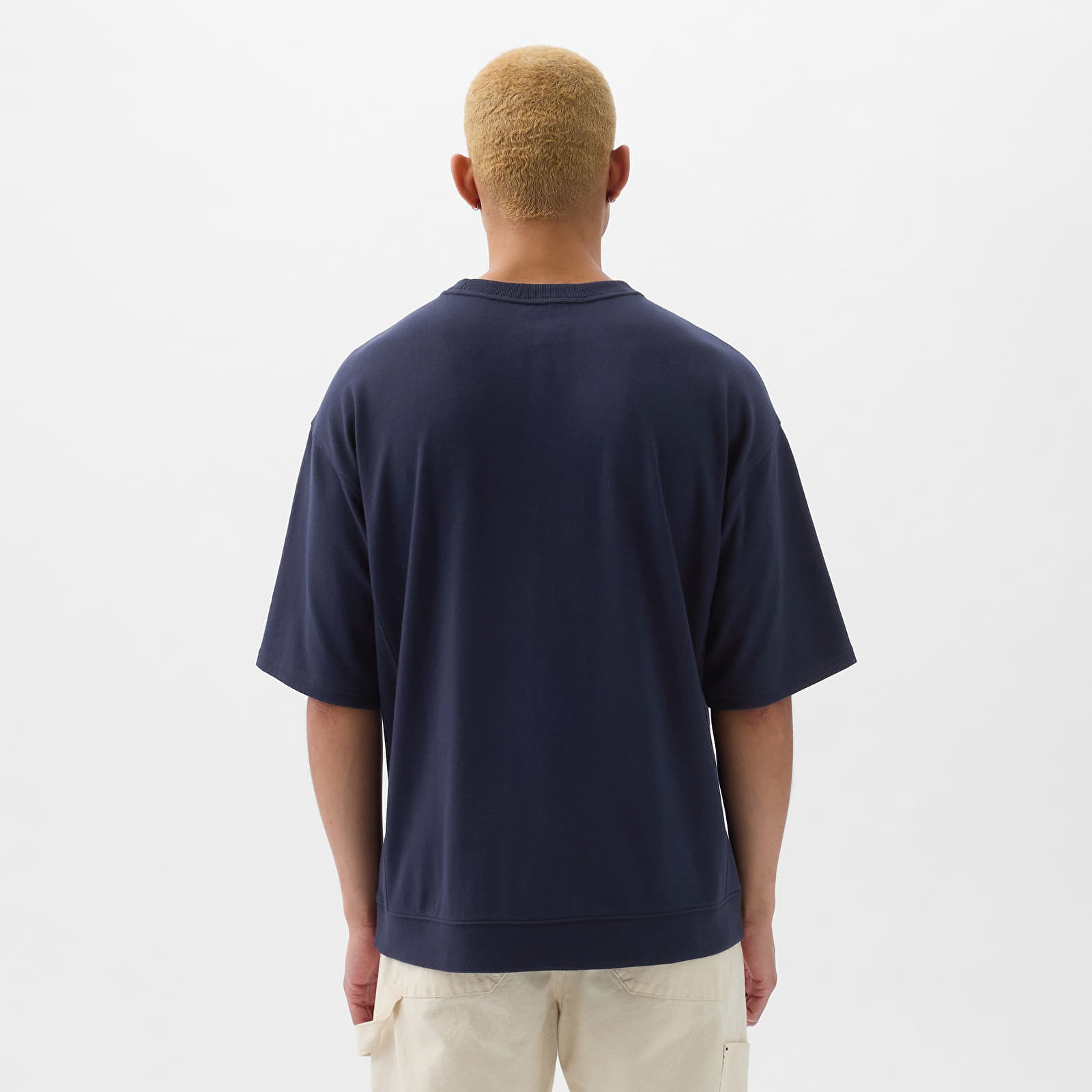 T-särgid GAP Micro Logo Tee Navy Uniform