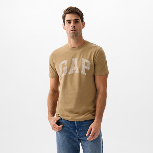 Tričko GAP Graphic Logo Tee Perfect Khaki