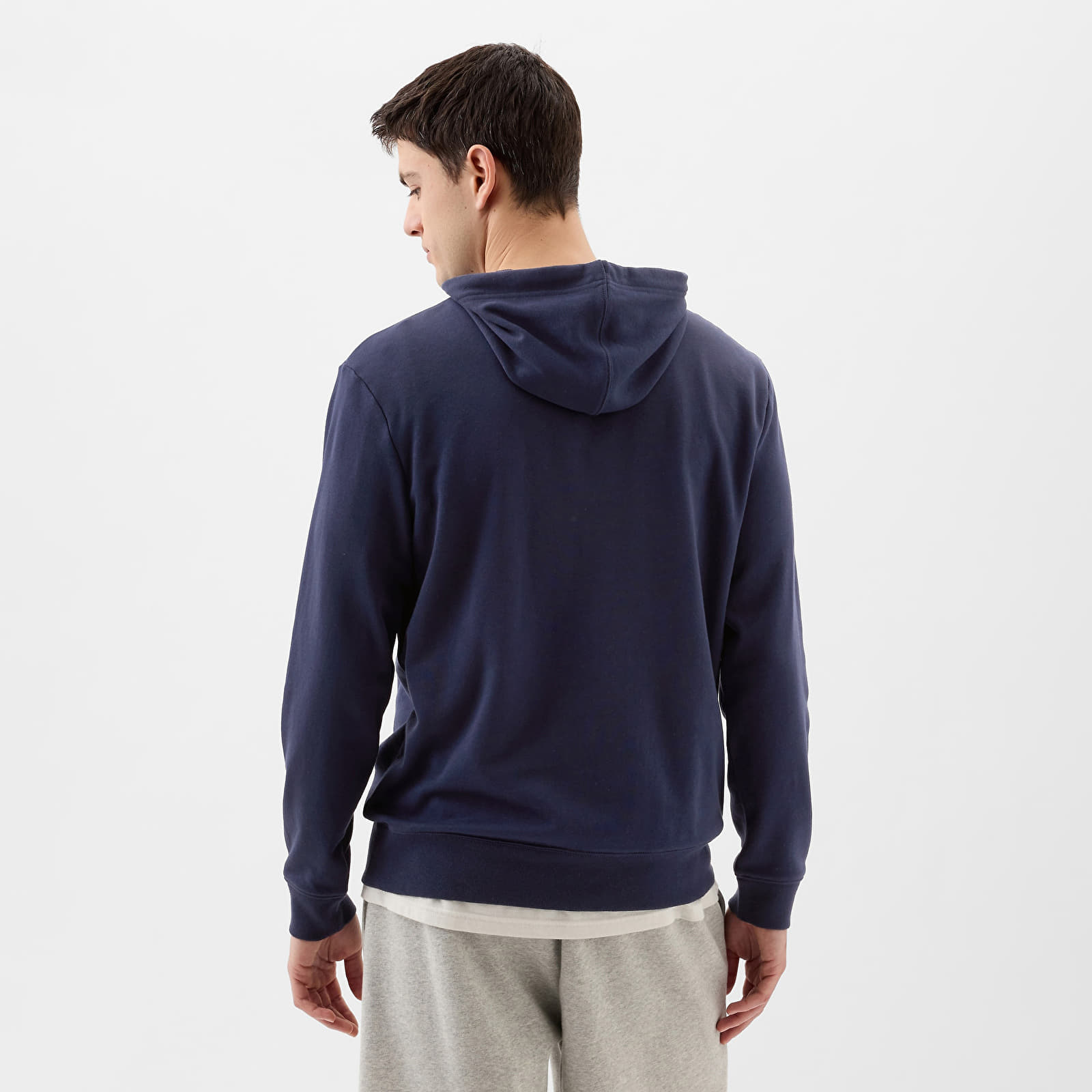 Hoodies and sweatshirts GAP French Terry Pullover Logo Hoodie Tapestry Navy