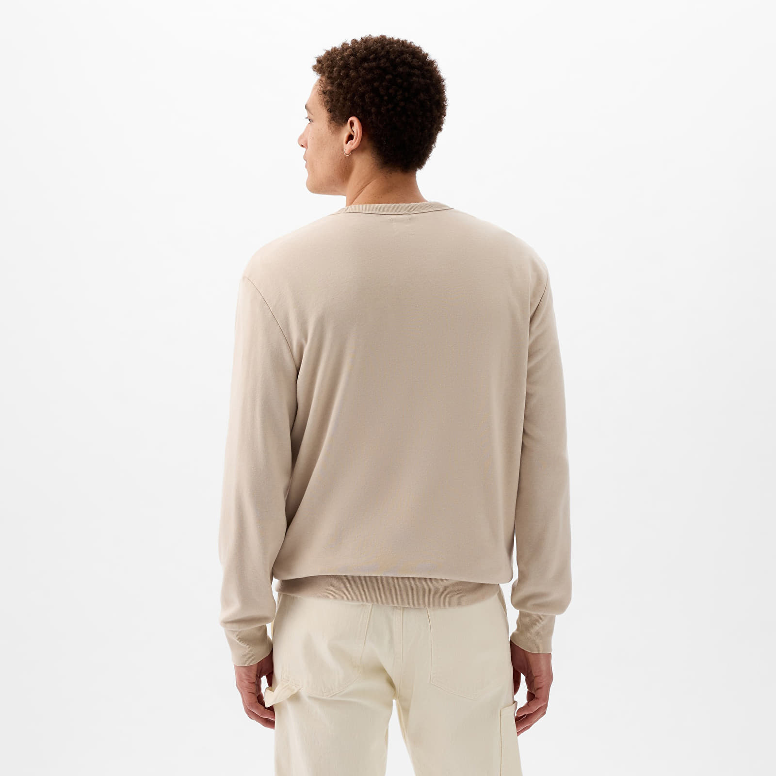 Mikiny GAP Logo Crewneck Sweatshirt Bedrock 291