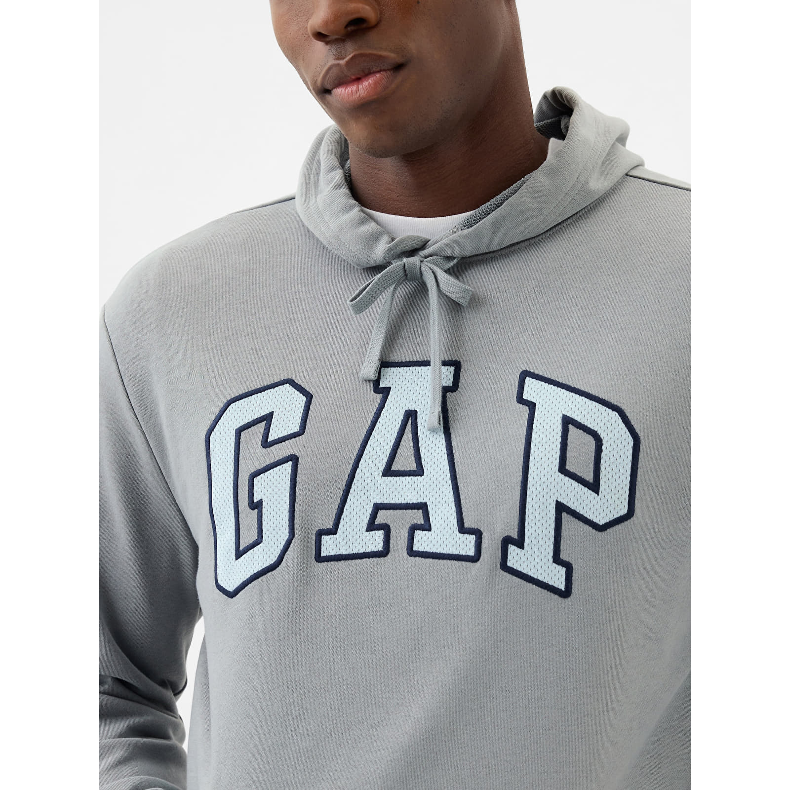 Hoodies and sweatshirts GAP French Terry Pullover Logo Hoodie Storm Cloud 623