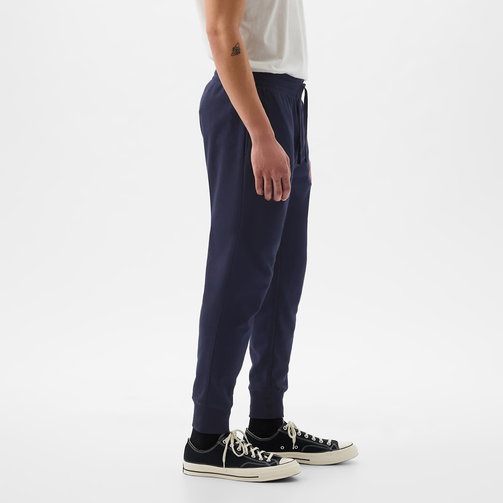 Sweatpants GAP French Terry Logo Joggers Tapestry Navy Queens