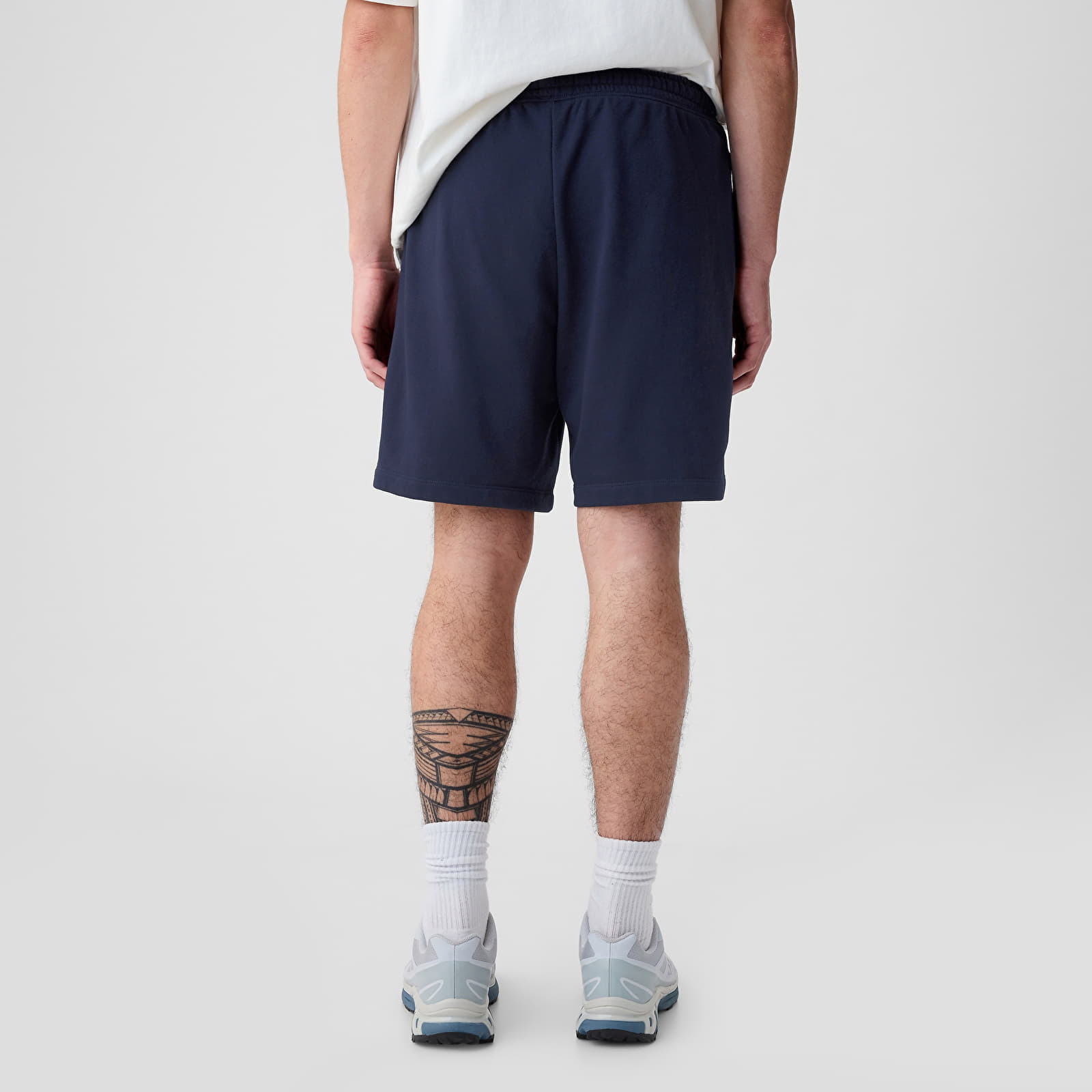 Pantalones cortos GAP French Terry Logo Shorts Tapestry Navy