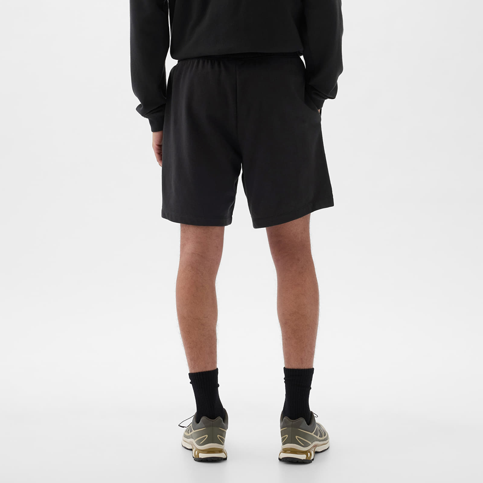 Pantalones cortos GAP French Terry Logo Shorts Moonless Night