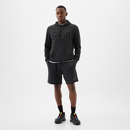 Βερμούδες GAP French Terry Logo Shorts B85 Charcoal Heather Grey