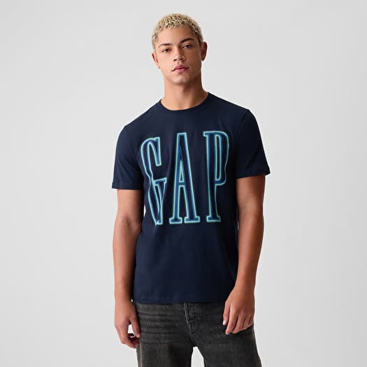 T-shirt GAP Neon Logo Tee Tapestry Navy