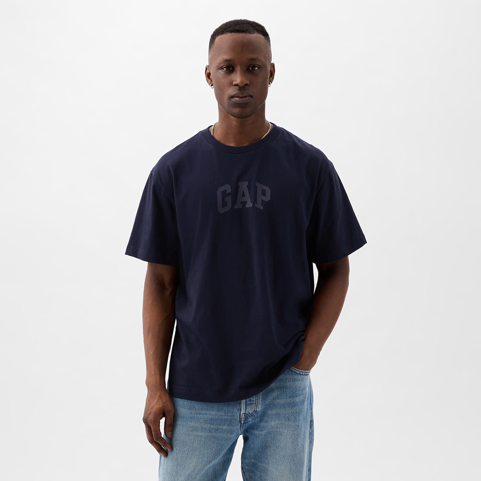 Tricou GAP Logo Tee Navy Uniform