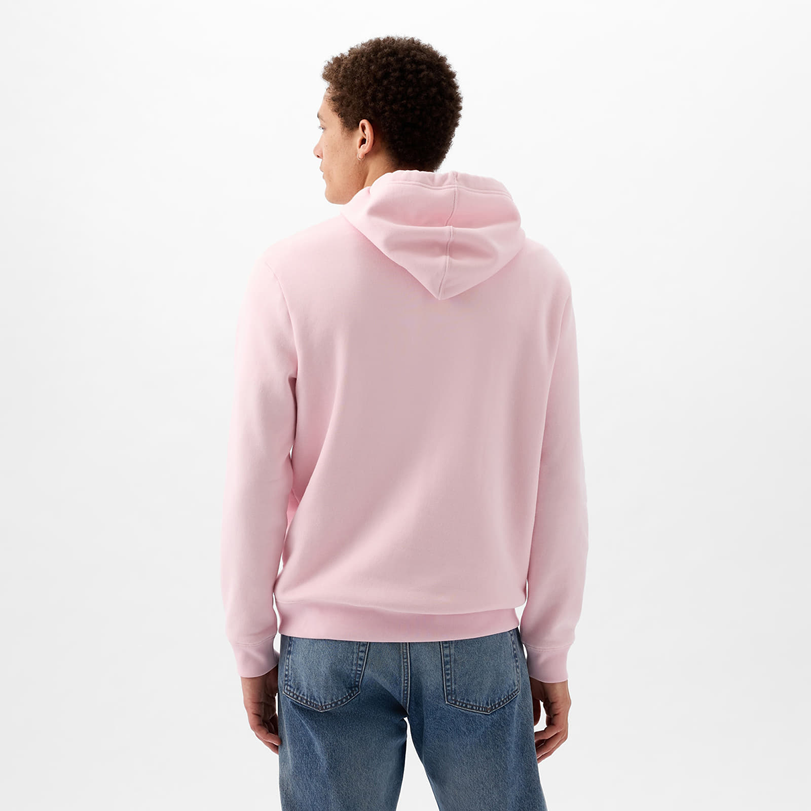 Hoodies and sweatshirts  GAP Pullover Puff Logo Hoodie Light Peony