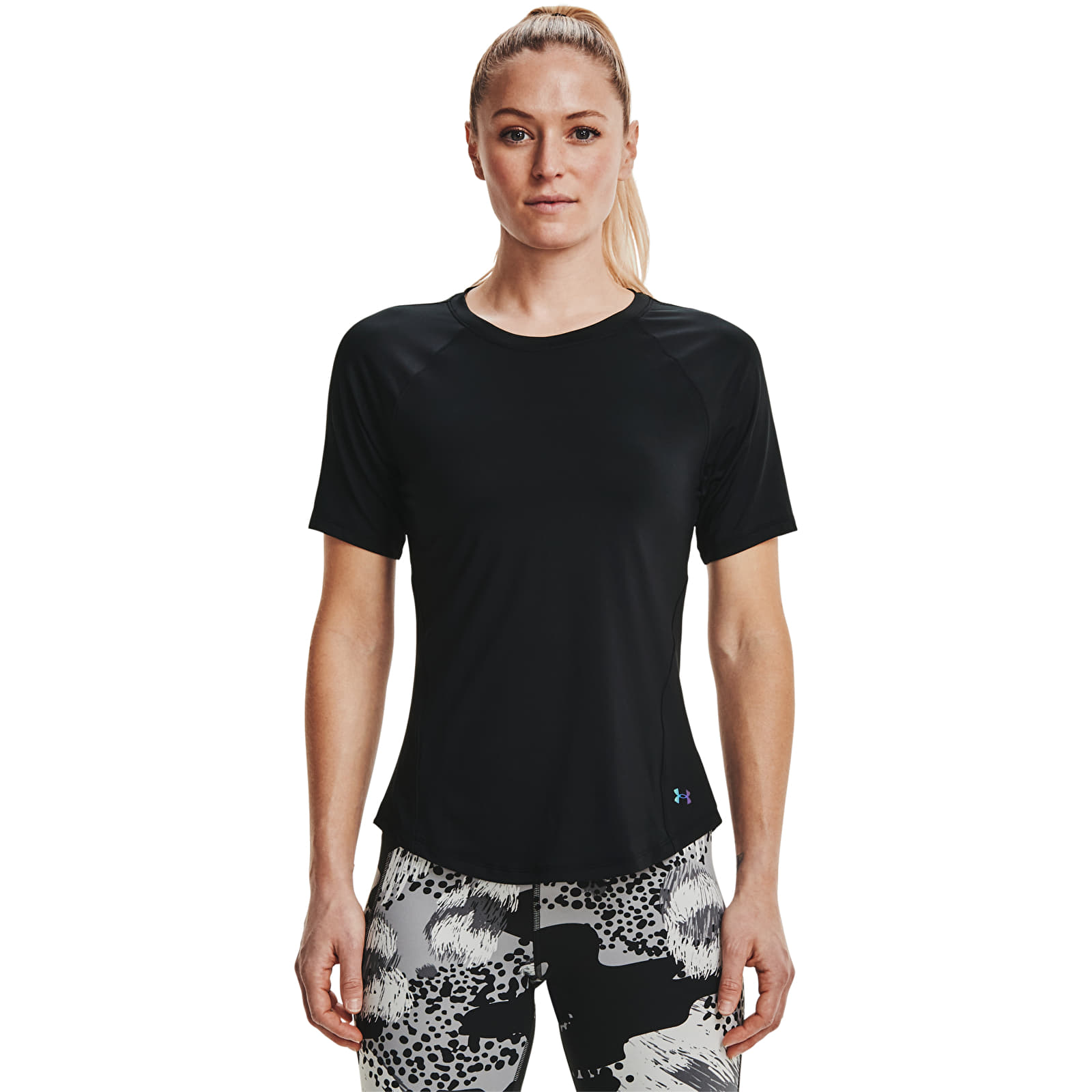 Trička Under Armour Rush Ss Black