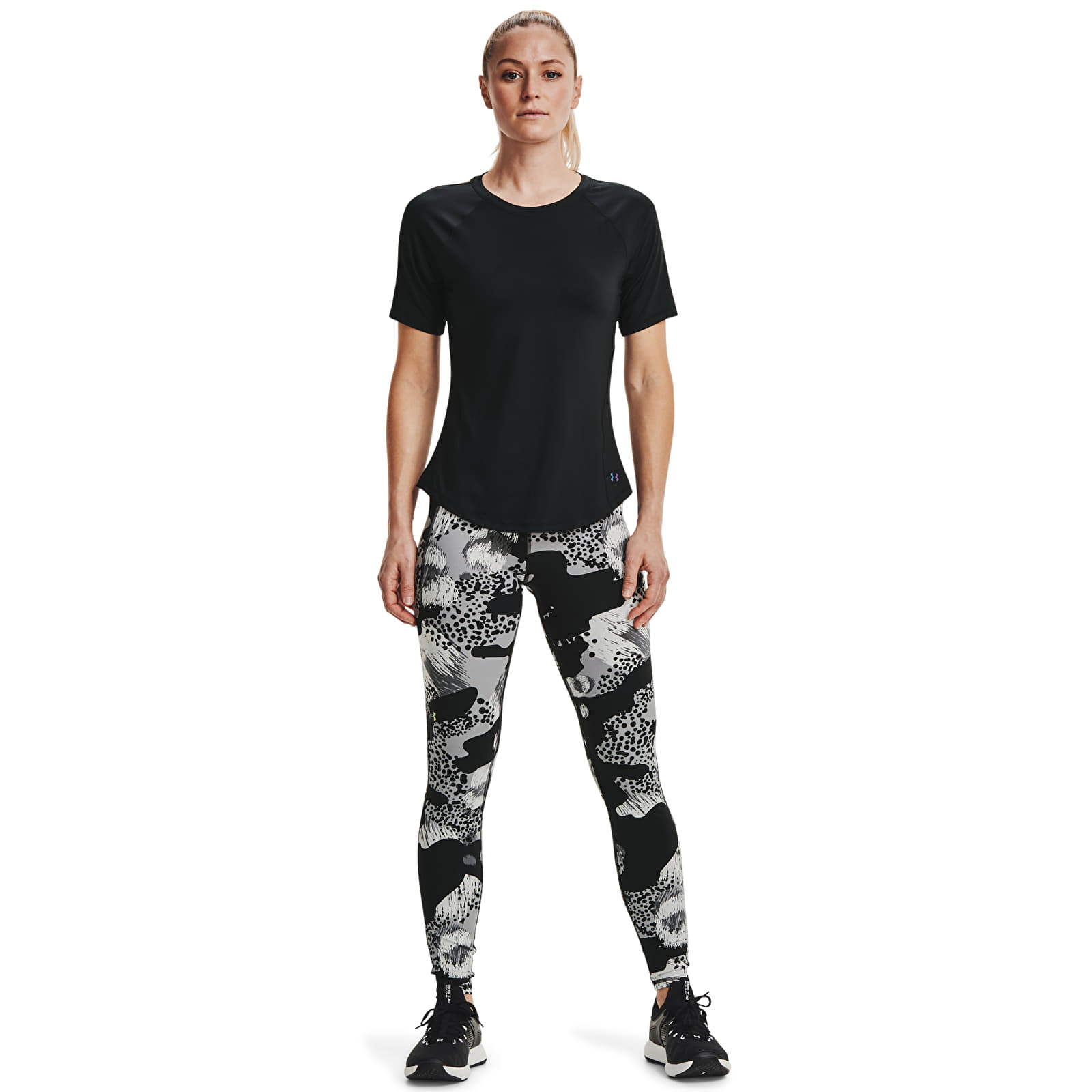 Trička Under Armour Rush Ss Black