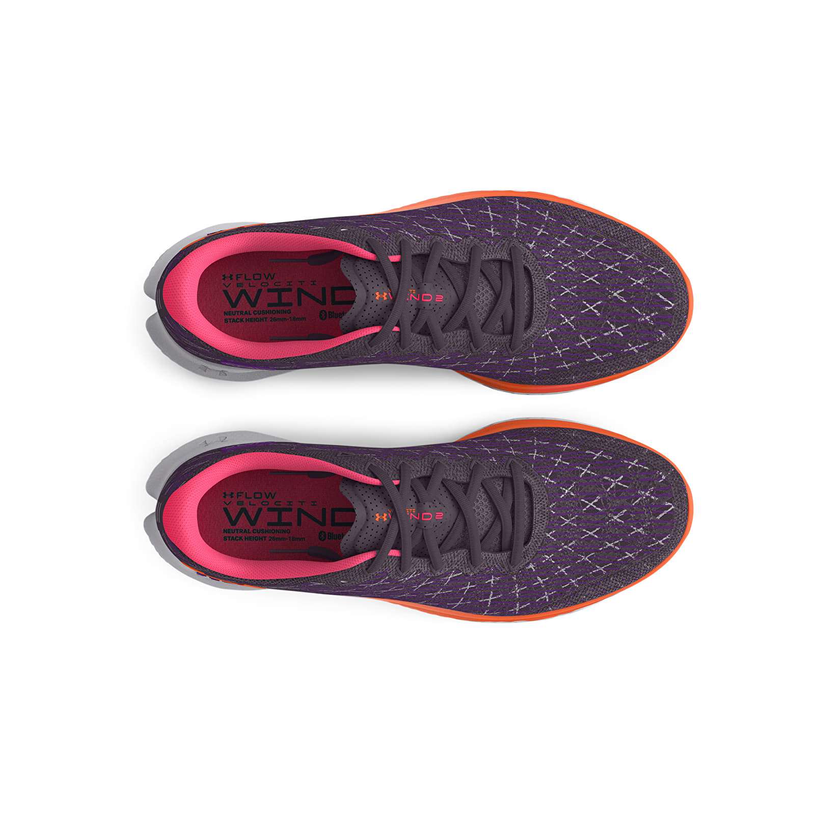 Sneakers und Schuhe für Frauen Under Armour W FLOW Velociti Wind 2 Tux Purple