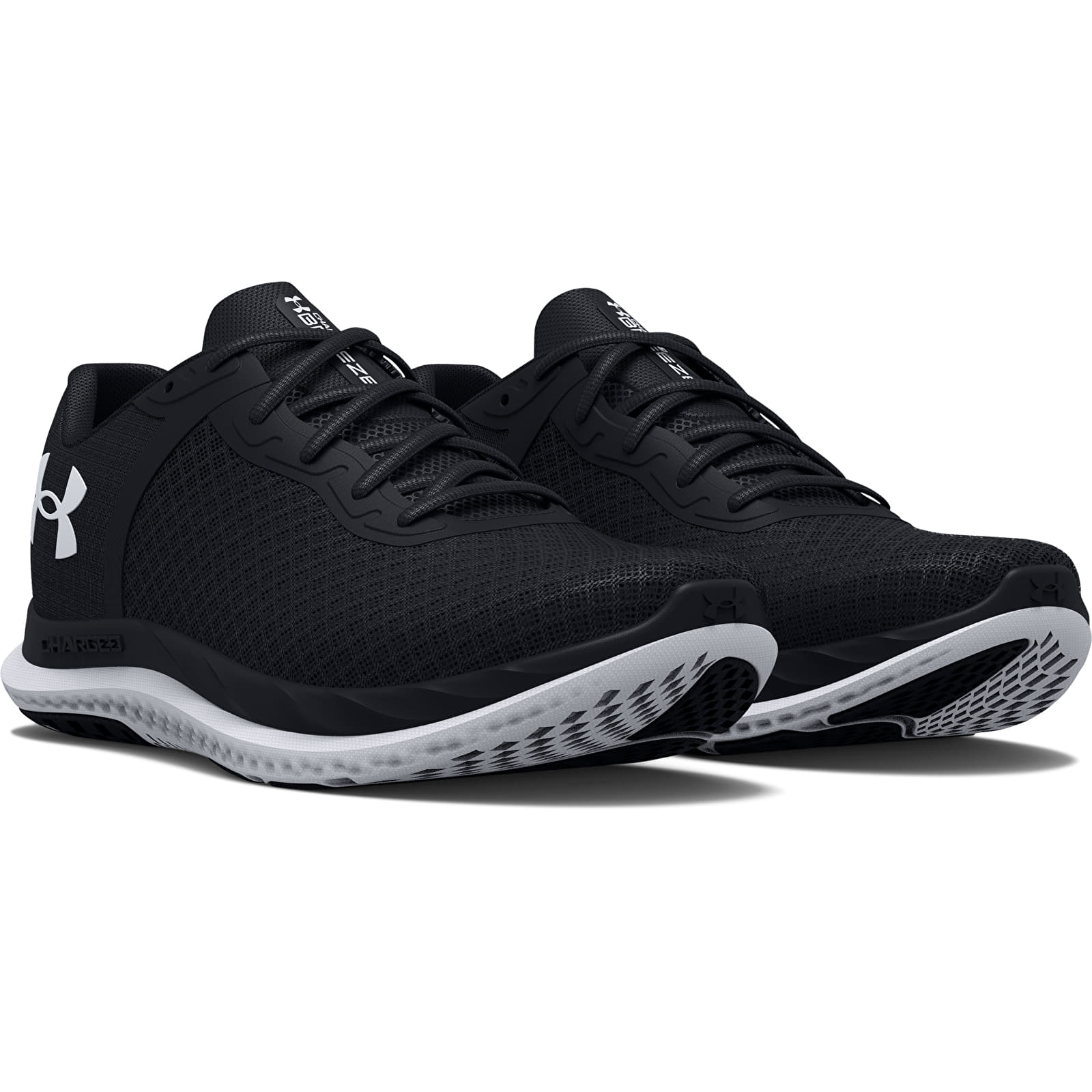 Black and pink under armour shoes on sale