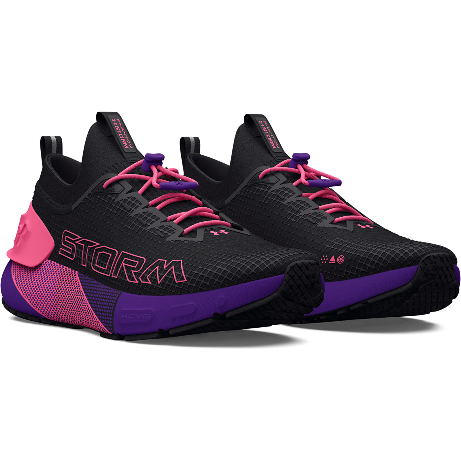 Meeste tossud ja kingad Under Armour HOVR Phantom 3 SE Storm Black