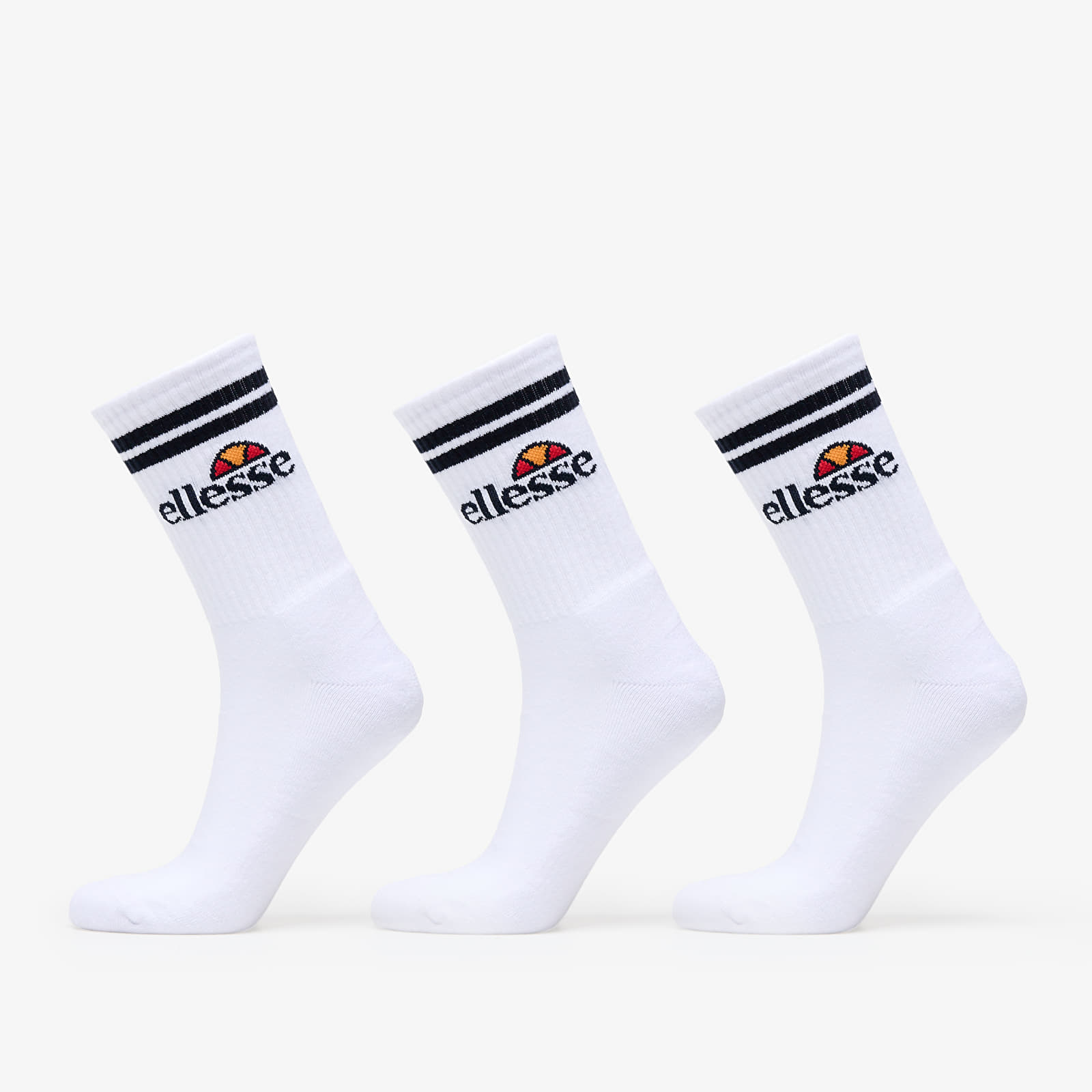 Meeste sokid Ellesse Pullo 3-Pack Socks White